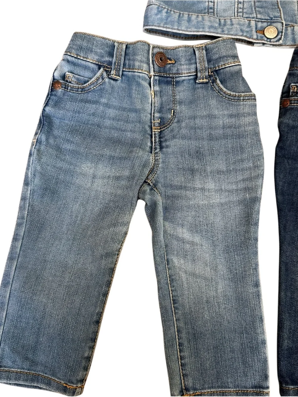 OshKosh B'gosh Light Blue Denim Jacket and Jeans for Girls Set of 3